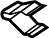 View W721887S300 Roof Opening Trim Rivet (Rear) Full-Sized Product Image