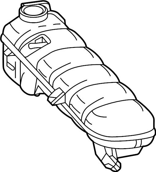 View 84889157 Engine Coolant Reservoir Full-Sized Product Image