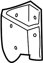 View 20816872 Battery Tray Bracket Full-Sized Product Image