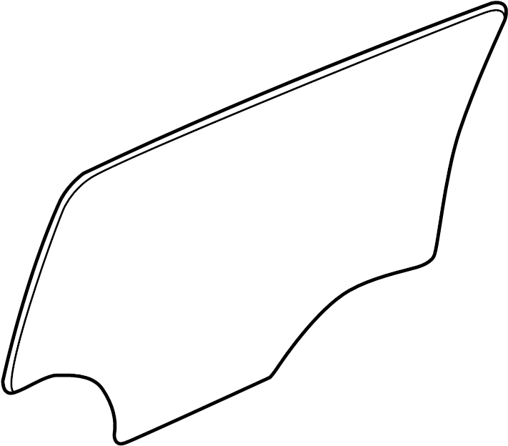 View 95229723 Door Glass (Rear) Full-Sized Product Image