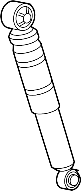 View 25793745 Suspension Shock Absorber (Rear) Full-Sized Product Image