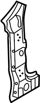 View 95983149 Body A-Pillar Reinforcement (Lower) Full-Sized Product Image
