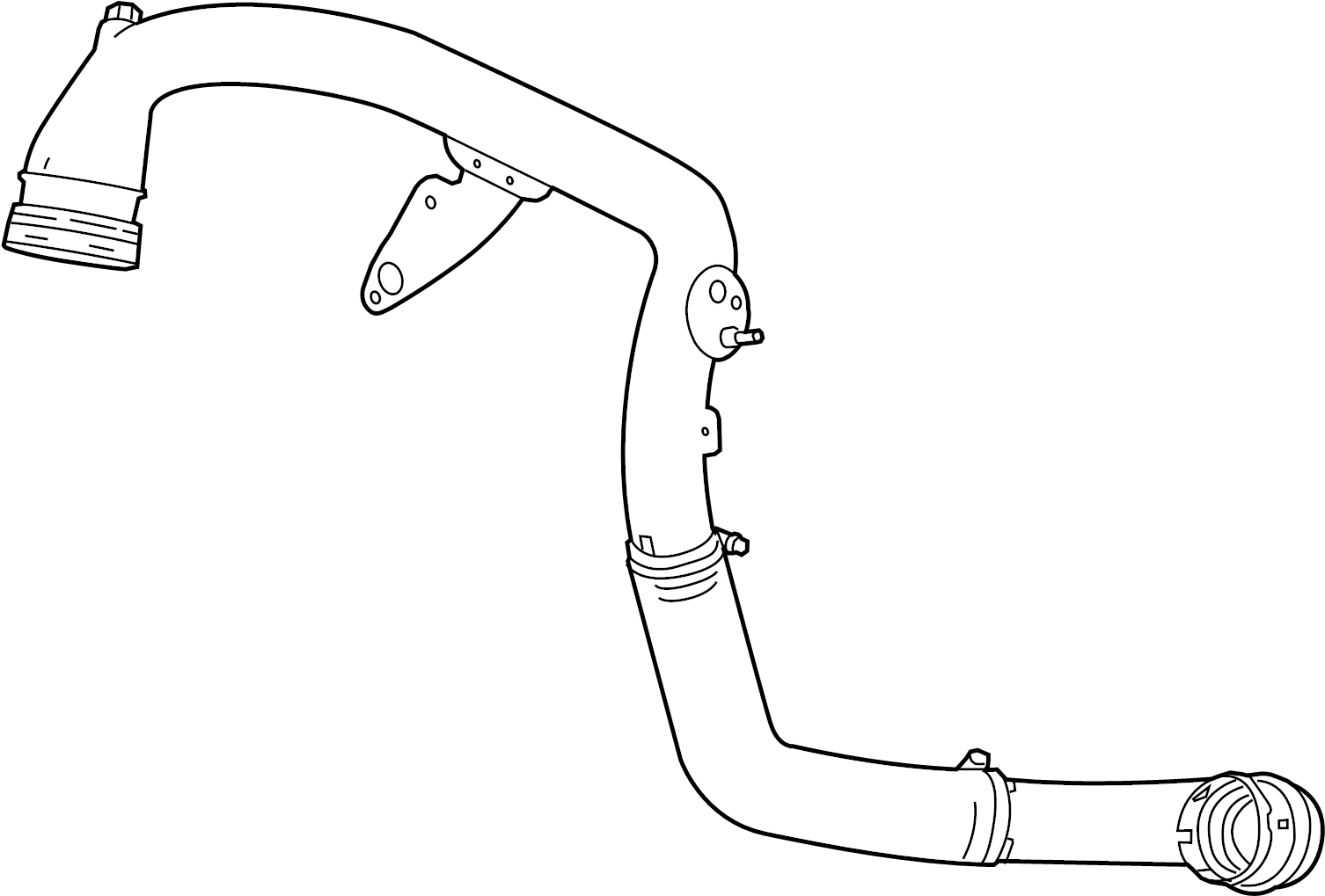 23131218 general motors intercooler pipe gm parts depot ottawa ontario