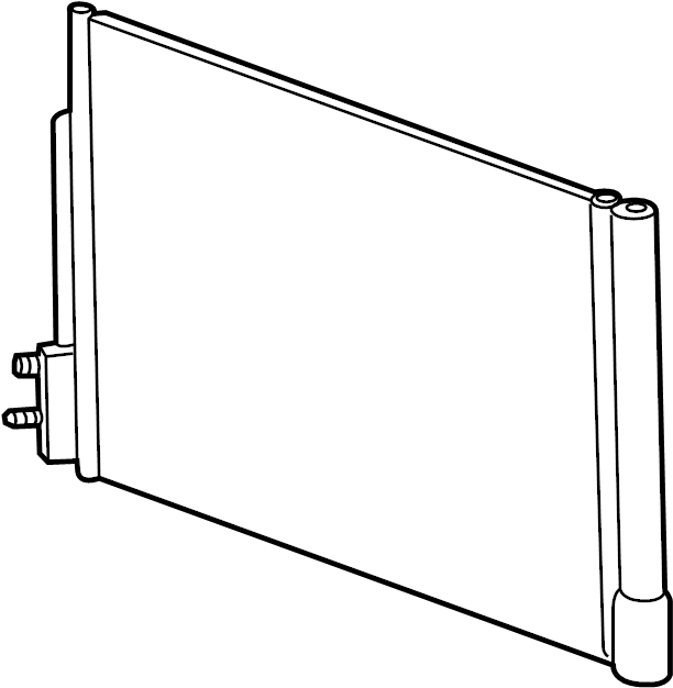 View 84537707 Condenser Assembly - Air Conditioning (A/C).  Full-Sized Product Image