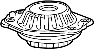 View 84574474 Suspension Strut Mount (Upper) Full-Sized Product Image