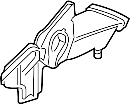 View 84221044 Engine Air Intake Hose (Front, Rear) Full-Sized Product Image