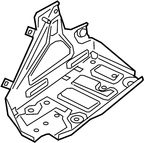 View 92458432 Battery Tray Full-Sized Product Image