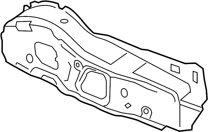 View 84024025 Engine Compartment Insulation Full-Sized Product Image