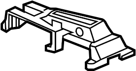 View 84092184 Automatic Transmission Shift Lever Bracket Full-Sized Product Image
