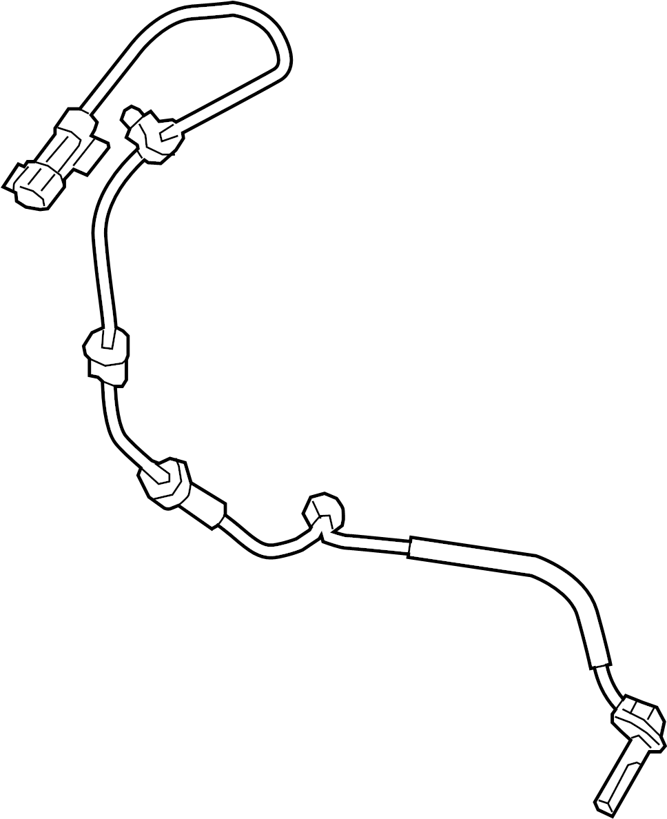 View 42808341 ABS Wheel Speed Sensor (Front) Full-Sized Product Image