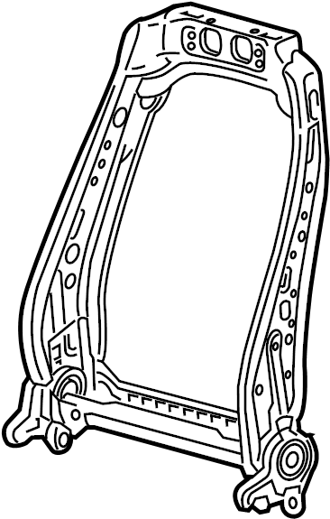 View 13526519 Seat Back Frame Full-Sized Product Image