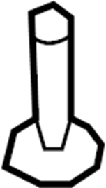 View 11571054 Bolt. Grille. (Upper, Lower) Full-Sized Product Image