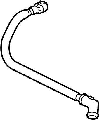View 12634292 PCV Valve Hose Full-Sized Product Image