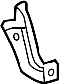 View 95967344 Fender Apron Bracket (Front, Rear) Full-Sized Product Image