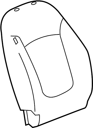 View 42454588 Seat Back Cushion Cover Full-Sized Product Image