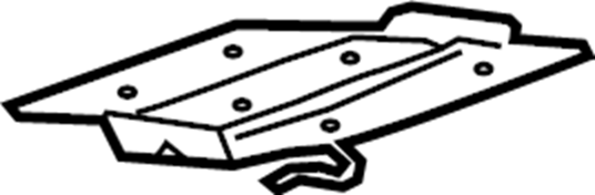 View 86779650 Seat Heater Pad (Front) Full-Sized Product Image
