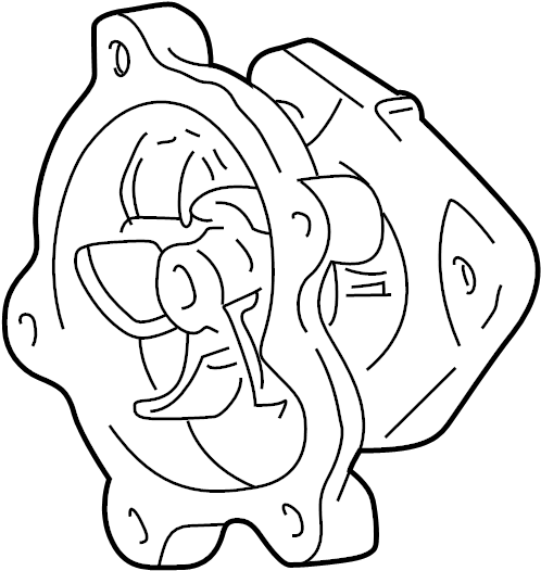 View 24571389 Engine Water Pump Full-Sized Product Image