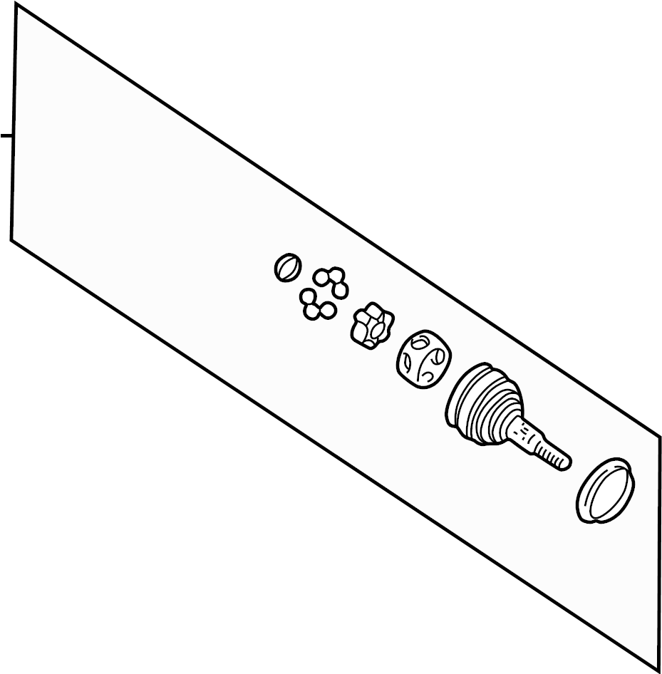 View 26039155 CV Joint Kit Full-Sized Product Image