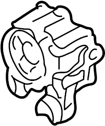View 26037474 Steering Column Housing Support Full-Sized Product Image
