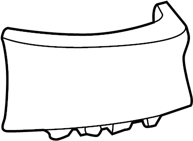 View 22575605 Rear Body Panel Filler Panel (Rear, Lower) Full-Sized Product Image
