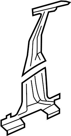 View 15219140 Body B-Pillar Reinforcement (Upper, Lower) Full-Sized Product Image