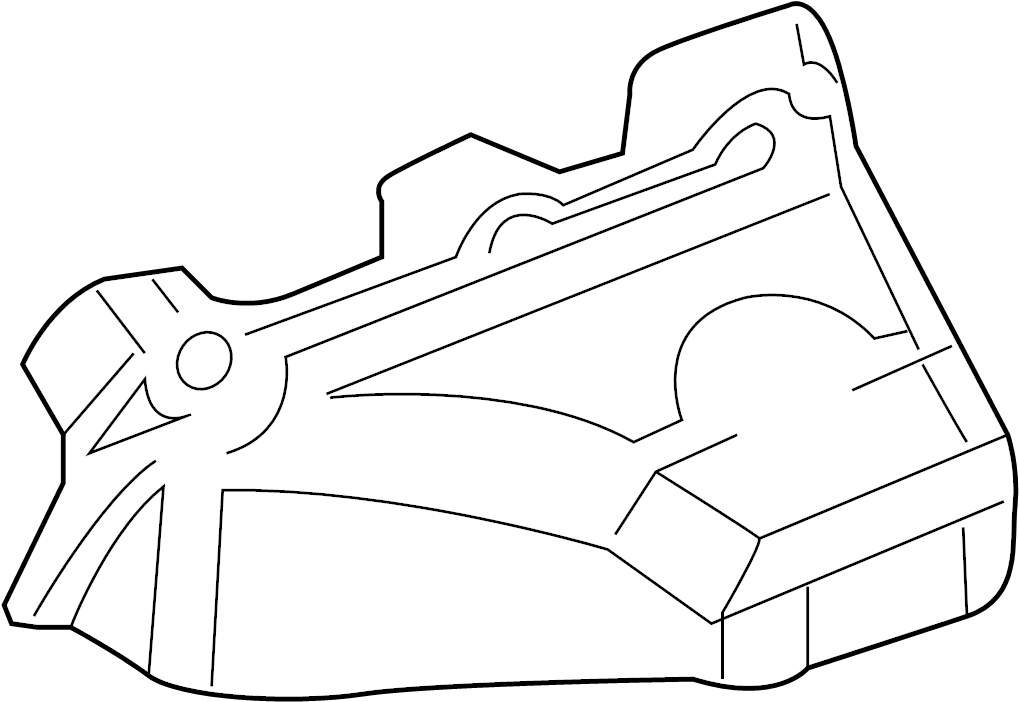 View 12575797 Exhaust Manifold Heat Shield Full-Sized Product Image