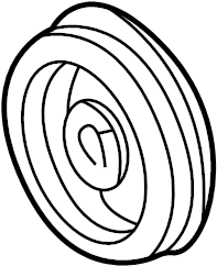 View 24575562 Engine Crankshaft Pulley Full-Sized Product Image