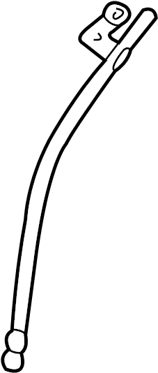 View 24574160 Engine Oil Dipstick Tube Full-Sized Product Image