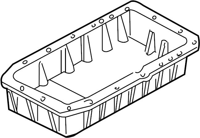 View 24576443 Engine Oil Pan Full-Sized Product Image
