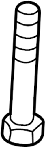 View 11518122 Bolt. Arm. Control. (Front, Rear, Upper, Lower) Full-Sized Product Image