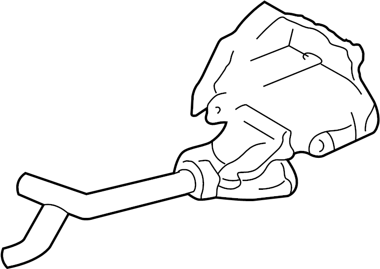 View 24575938 Engine Water Pump Housing Full-Sized Product Image