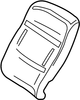 View 22604964 Seat Back Cushion (Rear) Full-Sized Product Image