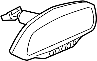 View 15144167 Interior Rear View Mirror Full-Sized Product Image