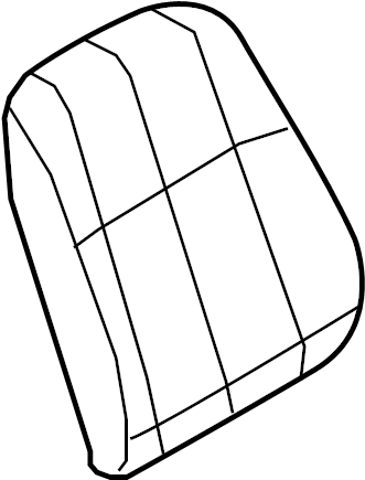 View 92207965 Seat Back Cushion Cover Full-Sized Product Image
