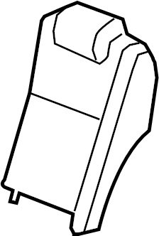 View 92207933 Seat Back Cushion Cover (Rear) Full-Sized Product Image