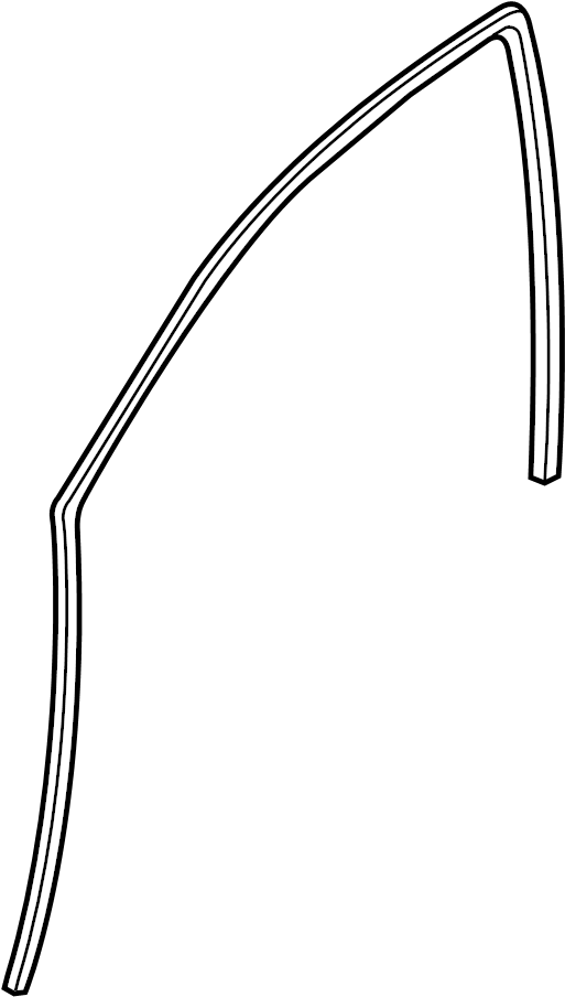 View 95980733 Weatherstrip. (Front, Rear) Full-Sized Product Image