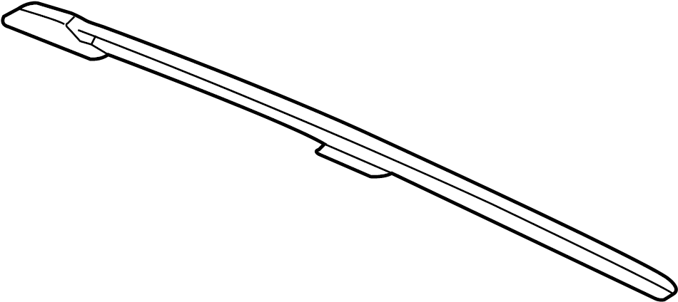 View 15224021 Roof Luggage Carrier Side Rail Full-Sized Product Image