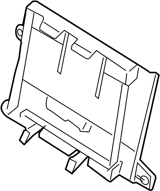 View 25840191 Engine Control Module (ECM) Bracket Full-Sized Product Image