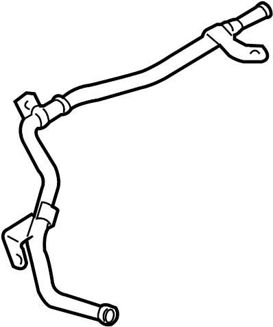 View 97367060 Turbocharger Oil Line (Lower) Full-Sized Product Image