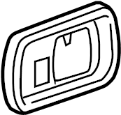 View 22895346 Handle bezel.  Full-Sized Product Image