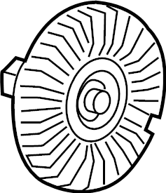 View 84595910 Engine Cooling Fan Clutch Full-Sized Product Image