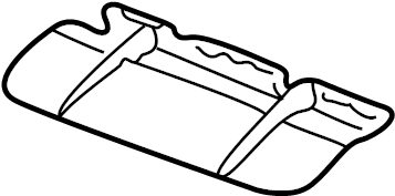 View 15050252 Radiator Support Air Deflector (Lower) Full-Sized Product Image