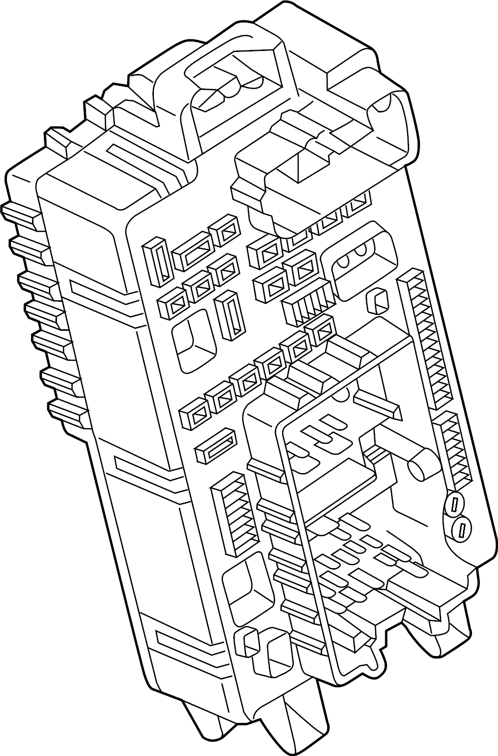 Chevrolet Tahoe Fuse and Relay Center. INSTRUMENT PANEL - 84823330 | GM ...