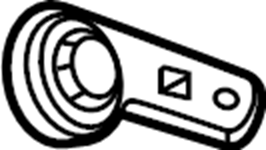 View 84976677 Exhaust System Hanger (Rear) Full-Sized Product Image