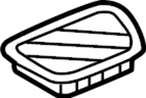 View 84869531 Dashboard Air Vent Trim Full-Sized Product Image