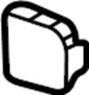 View 84265940 Console Trim Panel Cap Full-Sized Product Image