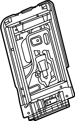 View 86778416 Seat Back Frame Full-Sized Product Image