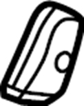 View 84591652 Seat Hinge Cover Full-Sized Product Image