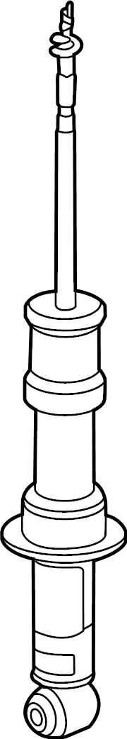 View 85619256 Suspension Shock Absorber (Rear) Full-Sized Product Image
