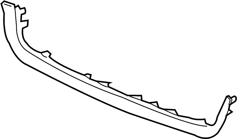View 10360882 Grille Molding (Lower) Full-Sized Product Image